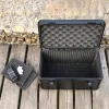valise de rangement en aluminium, grand étui rigide, boîte de rangement d'outils, boîte à outils multifonctionnelle, étanche, sûre et portable pour mécanicien de voiture