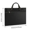 porte documents de grande capacité, sac à main pour documents, ordinateur portable, pack d'organisation, livre d'affaires, ipad, pochette de rangement électronique, fournitures, accessoires