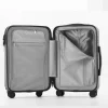 bunnyfly valise bagages valise d'affaires élégante avec porte gobelet compacte 20 pouces légère bagage à main