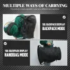 sac à dos de bagage pour moto 50l 85l, sac de dossier avec sangles, sac de support arrière extensible universel pour la plupart des motos