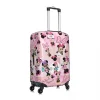 couverture de valise imprimée minnie mouse, animal de dessin animé, protecteur de voyage utile, fournitures de bagages, vacances