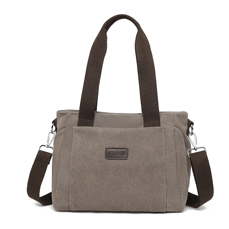 sacs à main en toile pour femmes, fourre tout de shopping, pochette à bandoulière