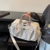Sac de voyage de grande capacité, sac d’embarquement léger pour courtes distances, séparation sèche et humide, sac de Fitness à bandoulière, sac à bagages
