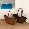 sac à main de grande capacité en cuir pour femme, fourre tout portable, de luxe, à placer sous les bras