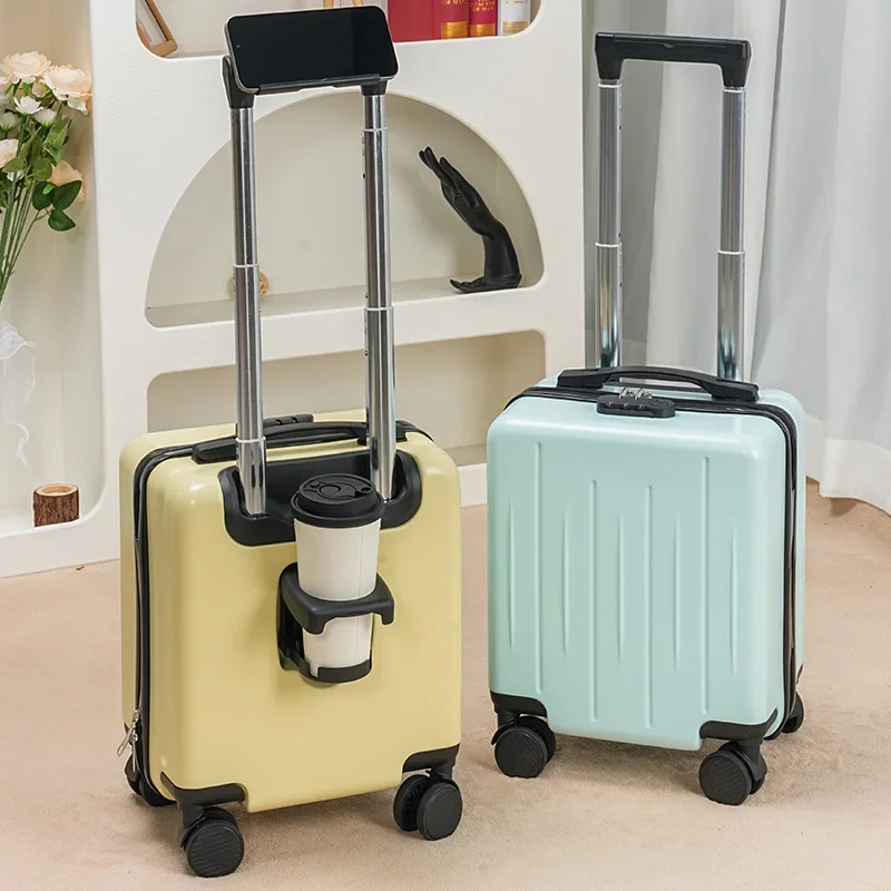 petit sac de voyage pour bagages 14 pouces, bagage de voyage avec porte gobelet et crochet