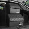 Valise en cuir pour coffre de voiture, boîte de rangement pliable, Mazda 2, 3, 6, 5, Atenza CX30, CX90, CX60, CX50, MX30, CX3, CX5, MX5, CX7