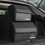 Valise en cuir pour coffre de voiture, boîte de rangement pliable, Mazda 2, 3, 6, 5, Atenza CX30, CX90, CX60, CX50, MX30, CX3, CX5, MX5, CX7