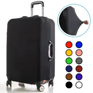 Housse de protection pour valise de voyage à la mode, housse de protection pour bagages, couleur unie, adaptée aux valises de 18 à 32 pouces.-zmt