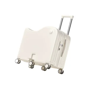 Valise à monter pour enfants 22/24 pouces ABS + PC roues silencieuses 80kg charge porte-gobelet bagage de voyage