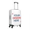 housse de protection pour bagages, logo personnalisé, élastique, votre conception ici, housse de protection pour valise de voyage, costume pour 18 32 pouces