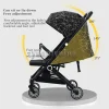 poussette pour bébé en bas âge, poussette portable légère à 4 roues avec poussette pliable absorbant les chocs pour l'extérieur