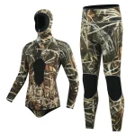 Combinaison de plongée pour hommes, 3mm, manches longues, corps complet, thermique, chaude, pour la plongée en apnée et la pêche