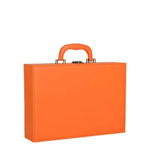 Boîte de livraison de salle en cuir PU pour loisirs, boîte de rangement de documents portable d&rsquo;affaires, valise multifonctionnelle pour hommes et femmes