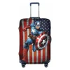 housse de valise captain america 2025, housses de protection anti poussière pour bagages de 18 à 32 pouces