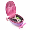 nouveau mignon skateboard valise scooter enfants chariot boîte à bagages 16 "garçons et filles joli sac à main étudiant étui de voyage