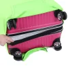 housse de protection pour bagages en tissu extensible, étui anti poussière pour bagages, adapté à la valise de 18 à 32 pouces, organisateur de voyage