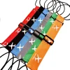 sangle de suspension fixe de qualité supérieure, solide, résistante à l'usure, corde élastique pour bagages, ceinture de liaison, valise à motif d'avion imprimé