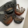 sac à main rétro chic, sac messager à la mode pour dames, sac à bandoulière élégant, sac de selle en simili cuir pour le travail quotidien des femmes, fête