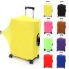 Housse de protection pour valise de voyage, boîtier de chariot, housse anti-poussière pour bagages de voyage, accessoires de voyage, organisateur d’emballage multicolore
