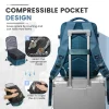 ryanair 40x20x25 sac de cabine hommes air sous vide compression sac à dos bagage à main sac à dos pour ordinateur portable, 42x29x15 sac de rangement pour vêtements sous vide