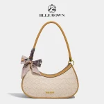 Sac à Main en Cuir Décontracté pour Femme, Sous les Bras, Hobos à la Mode