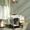 les animaux de compagnie sortir avec des chariots portables valises petits chiens chats peuvent utiliser des sacs valise pour chat haute apparence capsule spatiale de voyage