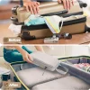 4 ensembles de cubes d'emballage à compression extensibles pour valise, ensemble de sacs de rangement de bagages peu encombrants, essentiels de voyage légers
