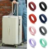 8 pièces/ensemble pièces de valise essieux bagages de voyage roulettes chaussures silicone avec son silencieux bagages roues protecteur réduire le bruit
