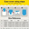 juste de protection élastique pour valise de voyage, housses anti poussière, adaptée aux valises de 18 à 32 pouces, veste ours, mode