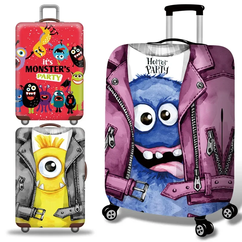 housse de protection pour valise de voyage, accessoires de voyage, housse anti poussière élastique pour bagages, applicable à une valise de 18 à 32 pouces