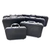 valise de rangement portable avec doublure en aluminium, boîtier en plastique avec alliage de sécurité, éponge, impact, boîte à outils, degré