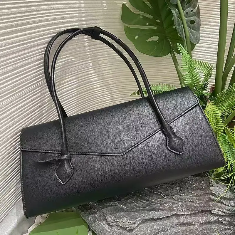 sac à bandoulière à rabat sous les bras, fourre tout à une épaule sous les bras, sac à saucisses en daim isolé, couleur unie, résistant à l'usure