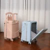 bunnyfly enfant maman valise avec siège pour les enfants peuvent s'asseoir pour monter chariot bagages bébé voyage étui de transport multifonction embarquement