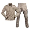 combinaison tactique multi poches, uniforme de camouflage, vêtements de travail, hauts et pantalons, ensembles d'entraînement, combinaisons ghillie de combat, vêtements de chasse en plein air