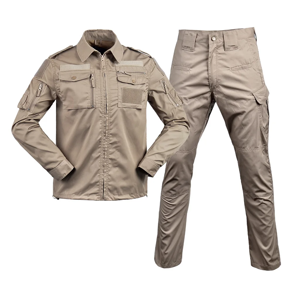 combinaison tactique multi poches, uniforme de camouflage, vêtements de travail, hauts et pantalons, ensembles d'entraînement, combinaisons ghillie de combat, vêtements de chasse en plein air
