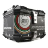coffre arrière de moto universel en aluminium, coffre arrière de moto, coffre supérieur de moto, valise de moto, 65l, 55l, 45l, 36l