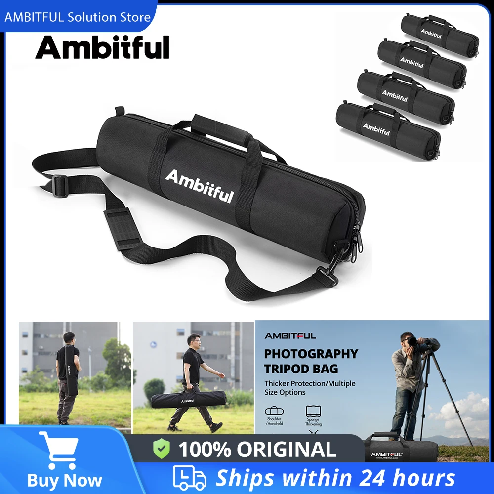 Sac de transport rembourré pour appareil photo, monopode, trépied, étui, support léger, sac de transport, parapluie, boîte à lumière, 50cm – 125cm Sac de transport rembourré pour appareil photo, monopode, trépied, étui, support léger, sac de transport, parapluie, boîte à lumière, 50cm – 125cm