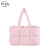 Sac à main matelassé à carreaux pour femme, fourre-tout rétro, sac à carreaux carillon, sac initié étanche, sac solide, hiver, sacs souples de grande capacité Sac à main matelassé à carreaux pour femme, fourre-tout rétro, sac à carreaux carillon, sac initié étanche, sac solide, hiver, sacs souples de grande capacité