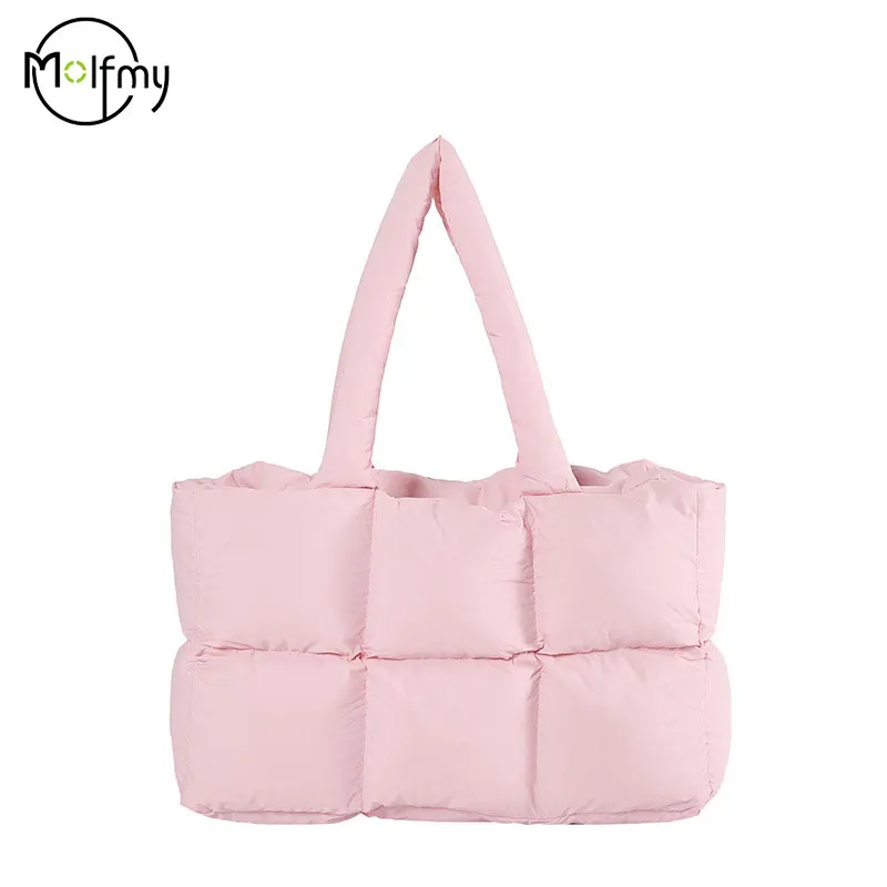 Sac à main matelassé à carreaux pour femme, fourre-tout rétro, sac à carreaux carillon, sac initié étanche, sac solide, hiver, sacs souples de grande capacité Sac à main matelassé à carreaux pour femme, fourre-tout rétro, sac à carreaux carillon, sac initié étanche, sac solide, hiver, sacs souples de grande capacité