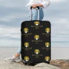 msc yacht club logo design cap valise couverture protection Élastique voyage bagage protecteur couvre pour 18 32 pouces
