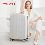 Réi-Bagages de voyage rayés, taille cabine, bagage léger, étui de transport à main, roue roulante, valise PC, 24 pouces, 26 pouces, M9273, 20 pouces