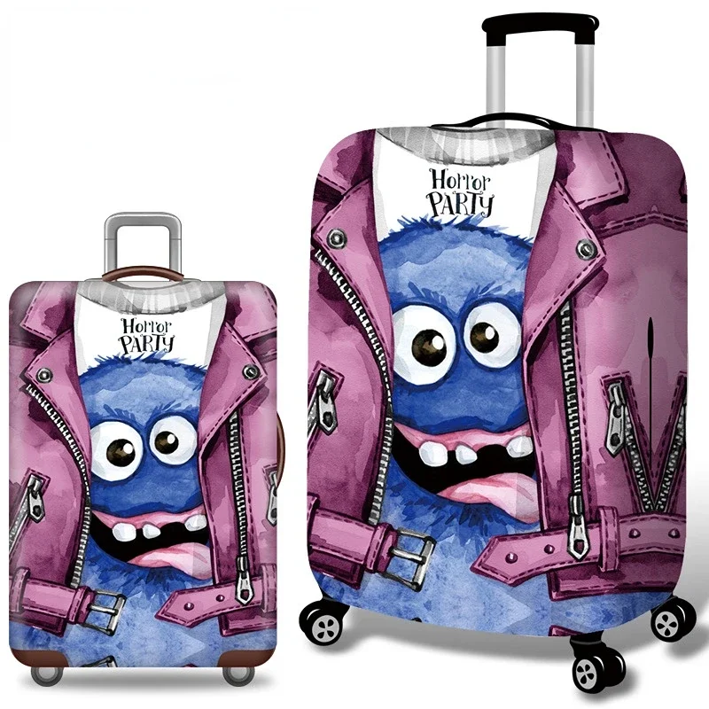 housse de protection pour valise de voyage, accessoires de voyage, housse anti poussière élastique pour bagages, applicable à une valise de 18 à 32 pouces