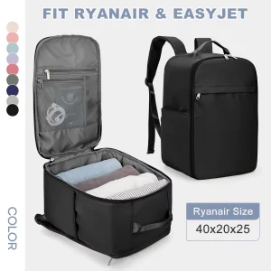 Ryanair sac à dos 40x20x25 sac de cabine bagage à main sac à dos de voyage pour Easyjet cabine sac 45x36x20 sac à dos pour ordinateur portable pour femmes/hommes