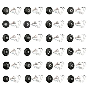 Roue de Valise Universelle pour Chariot de Voyage, Accessoire de Réparation Flexible et Silencieux, 1 Pièce Roue de Valise Universelle pour Chariot de Voyage, Accessoire de Réparation Flexible et Silencieux, 1 Pièce
