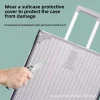 housse de protection pour bagages entièrement transparente, valise étanche en pvc, combinaison pour valise à roulettes de 18 à 30 pouces, housse anti poussière