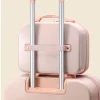 14 pouces mini femmes bagage à main valise court voyage bagages de voyage maquillage sacs de voyage