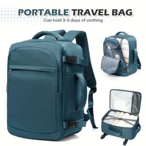 Sac de cabine sous siège sac à dos de voyage, sac à dos extérieur pour femmes et hommes sac à dos à main, bagage de cabine Aviation Wizzair 40x30x20 sac