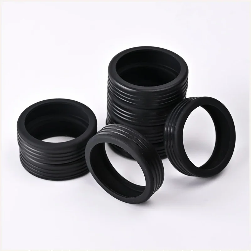 ensemble de housses de roue de bagage 8 pièces – protecteurs en caoutchouc à réduction de bruit pour valises à double roue, ajustement universel et installation facile