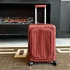 valise de voyage de luxe hommes 21 pouces carré compact grande capacité bagages premium affaires minimaliste résistant à l'usure bagage à main
