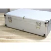 mallette à outils en aluminium de haute qualité avec serrure, coffre fort, boîte de compteur, valise, sac à fichiers, rangement, tri, 47x35x14cm